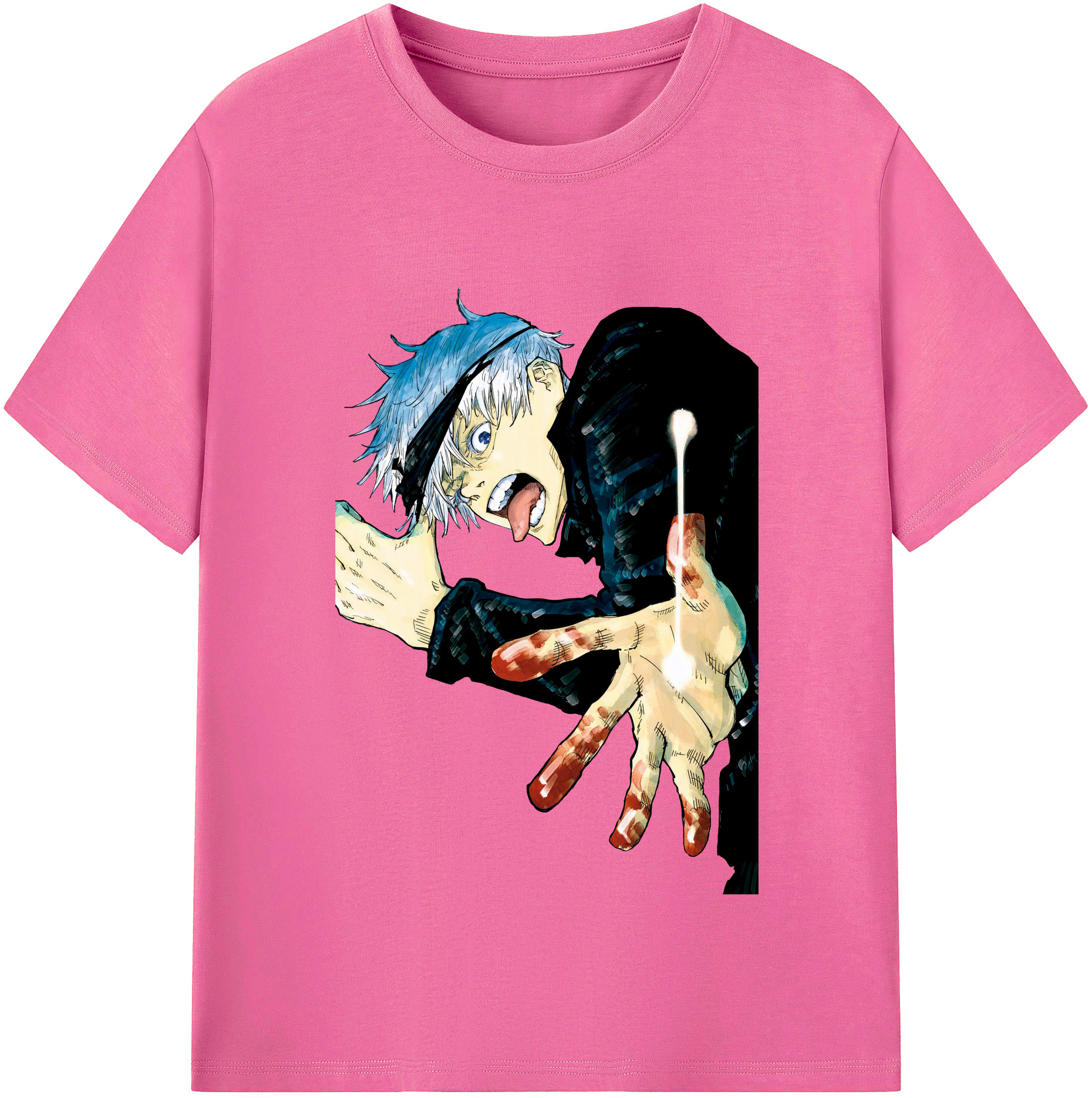 （画像用） 呪術廻戦 Jujutsu Kaisen レディースカジュアルプリントTシャツ（綿100％）